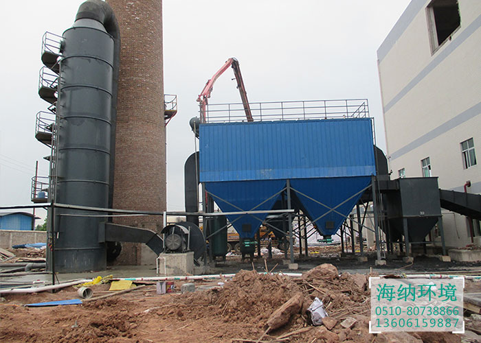Dust removal and desulfurization project of circulating fluidized bed boiler in textile printing and dyeing factory