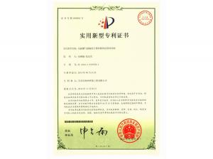 Patent certificate 2